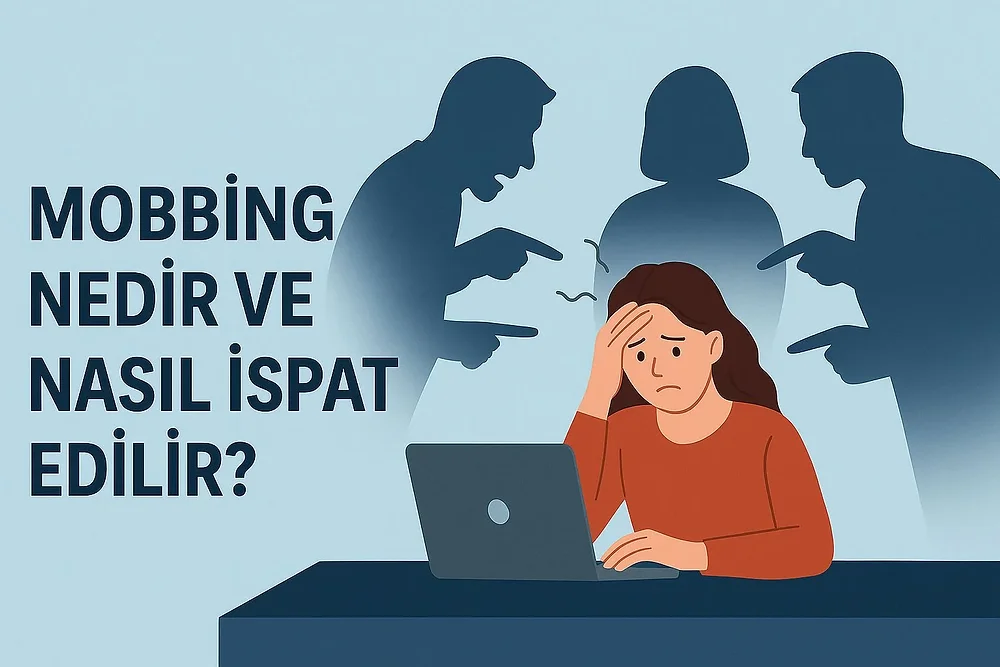 mobbing delilleri, mobbing davası, mobbing nasıl kanıtlanır, işyerinde psikolojik taciz, mobbing tazminatı, mobbing tanık beyanı, mobbing nedeniyle haklı fesih, mobbing Yargıtay kararları