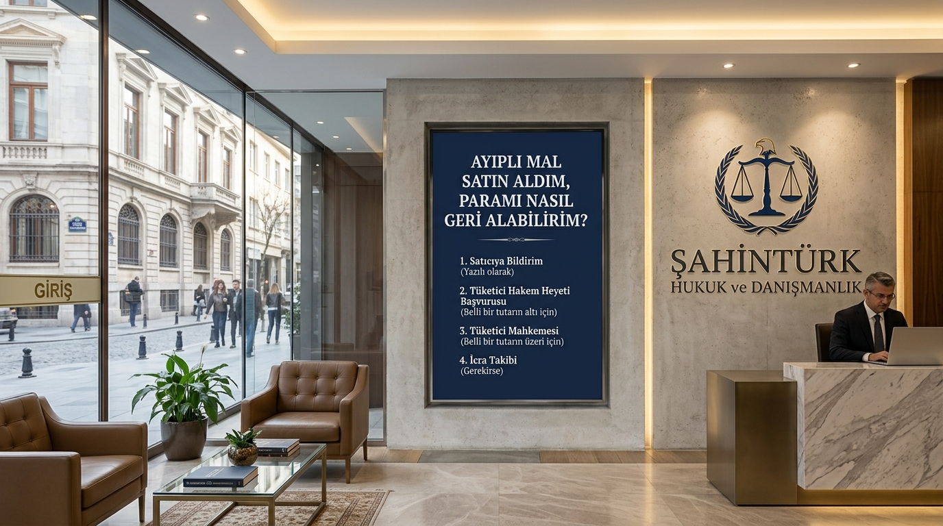 ayıplı mal para iadesi, ayıplı ürün iadesi, satıcı para iadesi yapmıyor, tüketici hakem heyeti başvurusu, ayıplı mal hakları, ayıplı ürün değişimi, 6502 sayılı Kanun, ayıplı mal zamanaşımı