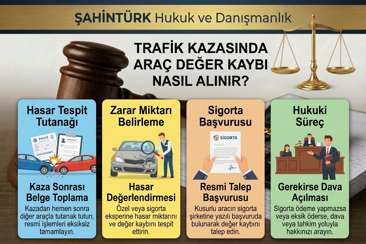 araç değer kaybı nasıl alınır, araç değer kaybı hesaplama, trafik kazası değer kaybı, araç değer kaybı başvurusu, araç değer kaybı tazminatı, sigorta değer kaybı, araç değer kaybı zamanaşımı